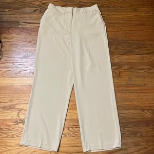 Rachael Zoe Women’s Nude Wide leg Dress Pants. Size 10